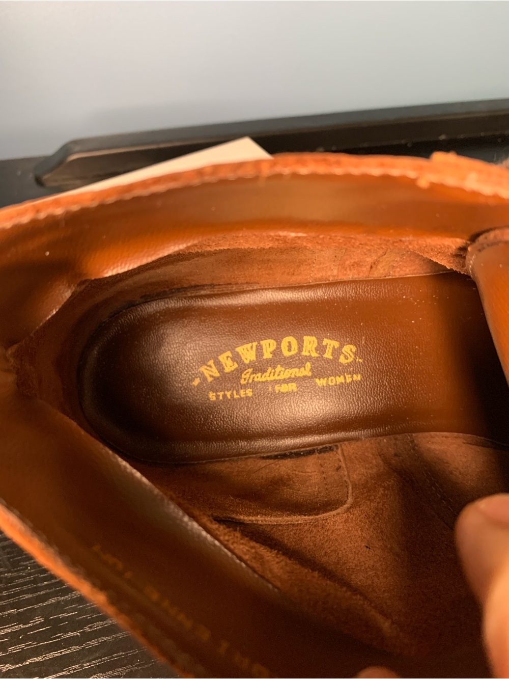 Newport Tan Leather Chukka Boots with Brogue Cap Toe - Picture 4 of 7